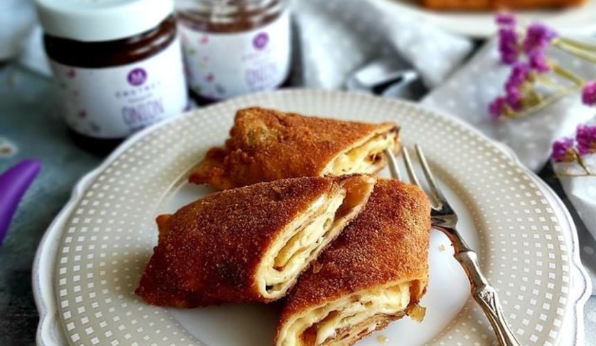 Käsefladen mit geräuchertem Paprika-Chutney von Henias foodstories