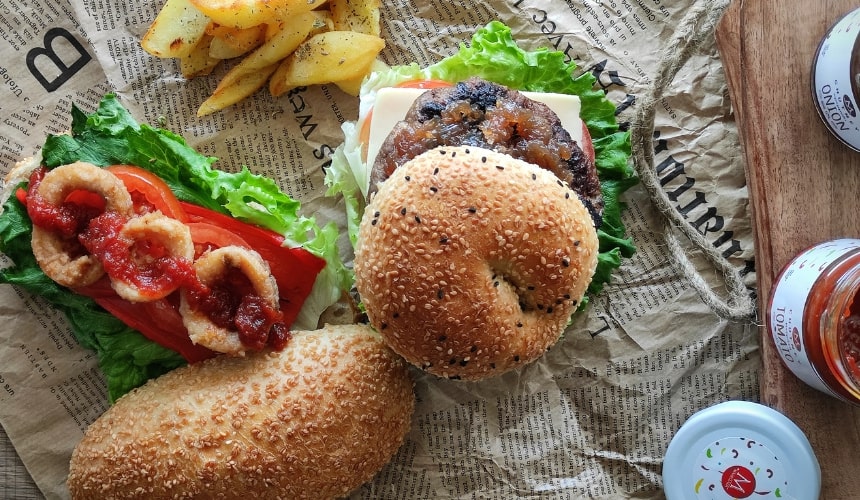 2 Rezepte Burger mit Chutney-Saucen