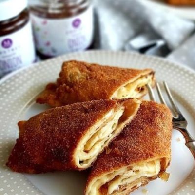 Käsefladen mit geräuchertem Paprika-Chutney von Henias foodstories