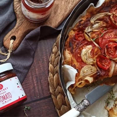 Ladenia Kimolos mit Tomaten-Chutney